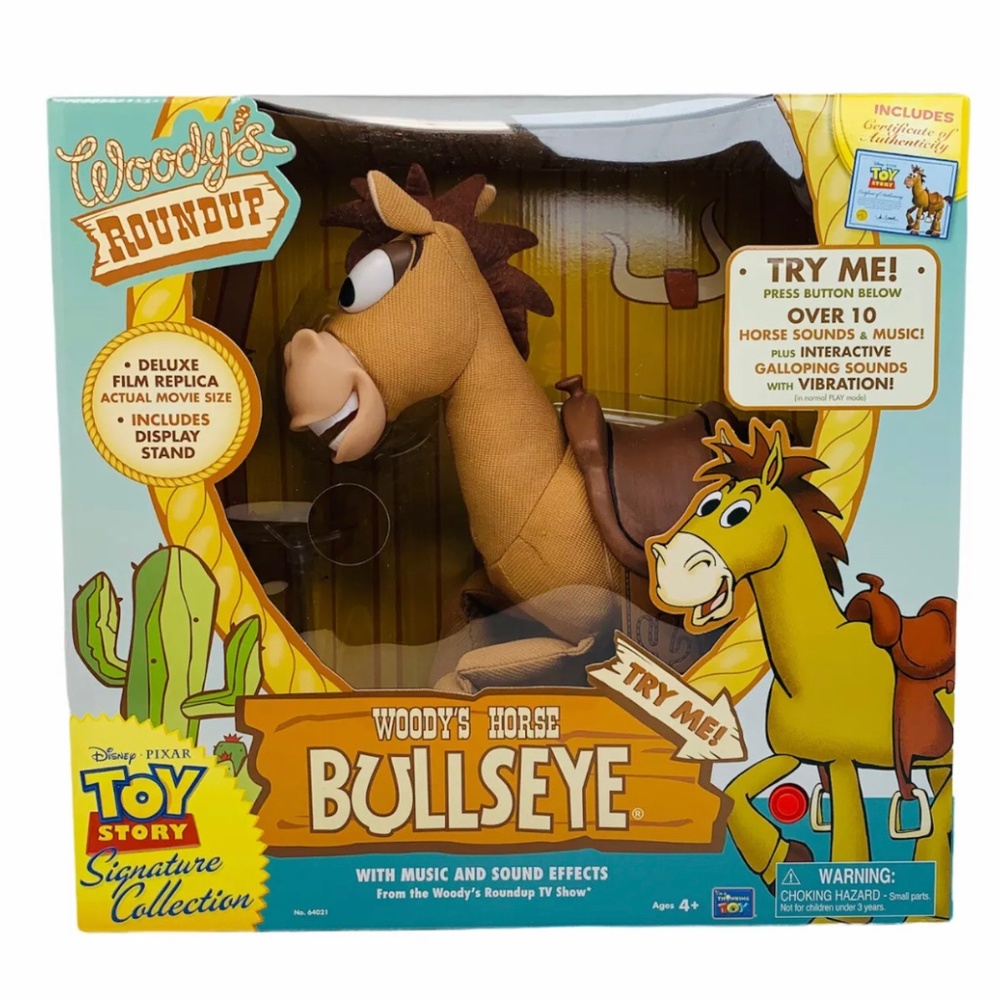 Toys Disney Pixar Signature Collection Toy Story 3 Woody's Horse Bullseye NEW - Picture 2 of 5